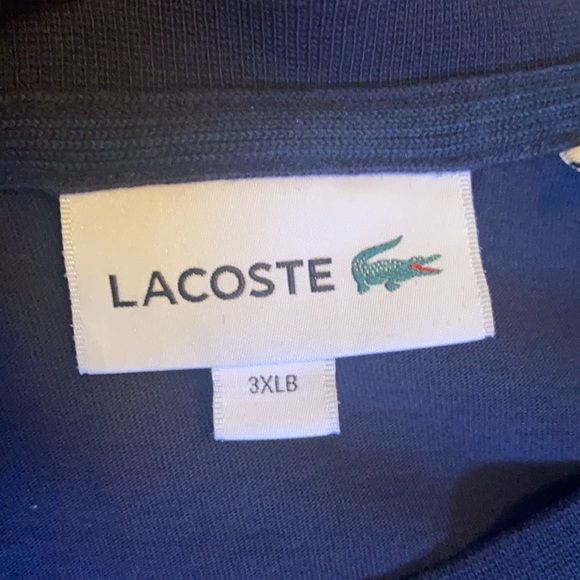 Lacoste Longsleeve Shirt 3X - Picture 3 of 7